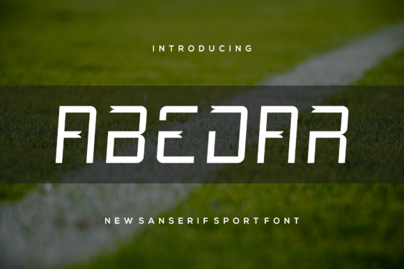 Abedar Font for Modern Web Design and Branding