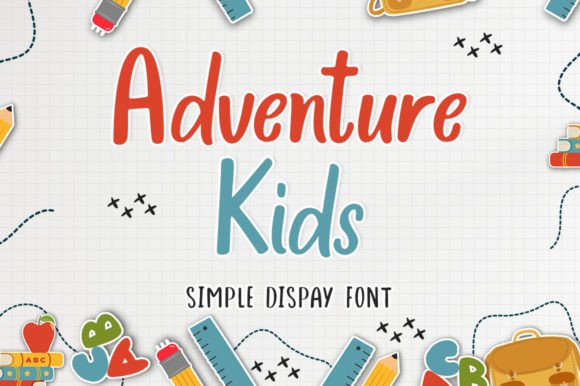 Adventure Kids Font for Creative Projects and Branding