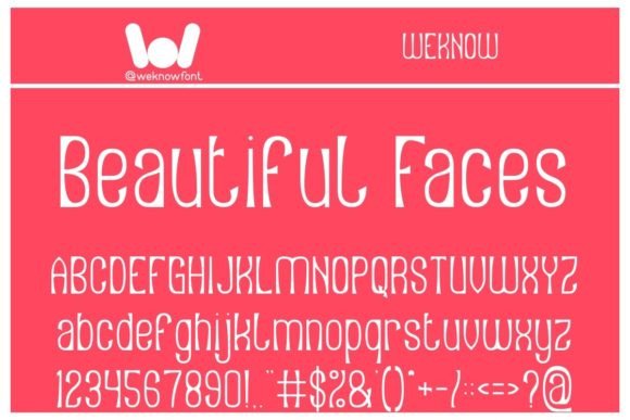 Beautiful Faces for Modern Web Typography