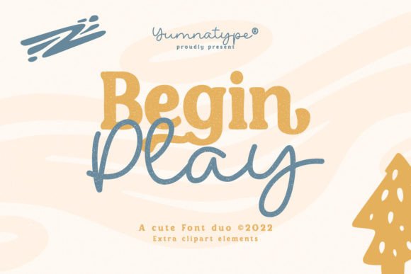 Begin Play Duo: A Font That Elevates Handmade Creations