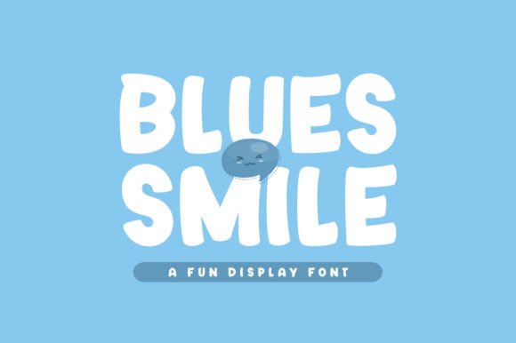 Blues Smile: A Playful Display Font for Creative Projects