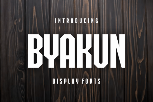 Byakun: The Modern Display Font for Elevating Brand Identity