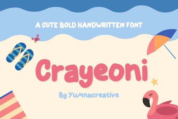 Crayeoni Font Download: A Playful Display Font for Creative Projects