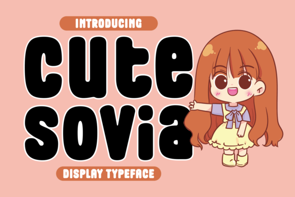Cute Sovia: The Playful Display Font for Joyful Web Design