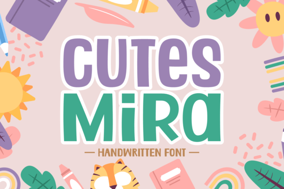 Cutes Mira: The Casual Display Font for Creative Makers