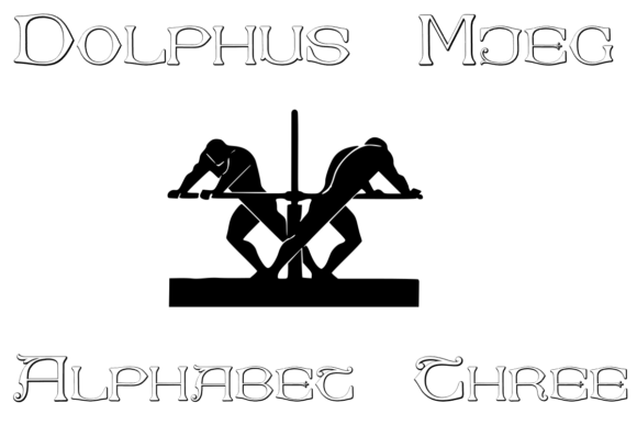 Dolphus Mieg Alphabet Three for Vintage-Inspired Branding