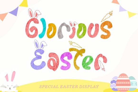Glorious Easter Font for Spring-Themed Web Design