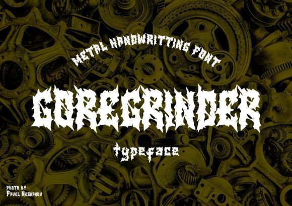 Goregrinder Full Version: A Ferocious Typeface for Editorial Impact