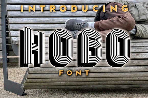 Hobo: A 3D Display Typeface for Modern Maker Brands