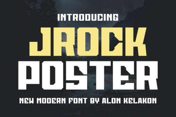 Jrock Poster Font for Bold Branding and Creative Projects