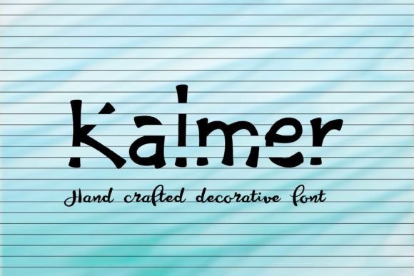 Kalmer Display Font for Web and Digital Design