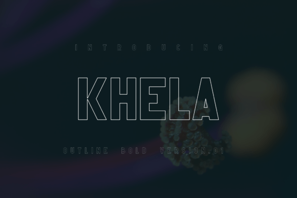 Khela Outline for Bold Editorial Design and Branding