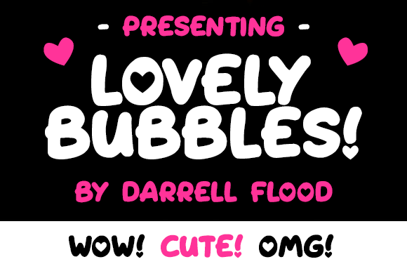 Lovely Bubbles: The Perfect Playful Font for Editorial Design