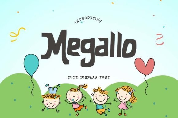 Megallo: The Perfect Display Font for Playful Digital Branding