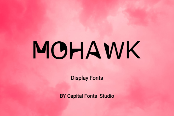 Mohawk Font for Modern Editorial Design