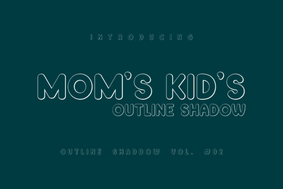 Moms Kids Font for Bold Creative Projects