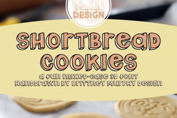 Shortbread Cookies Font for Elegant Branding and Creative Projects