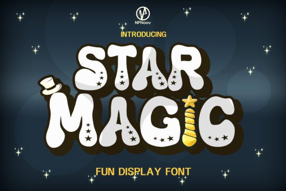 Star Magic: A Playful Font for Business Branding