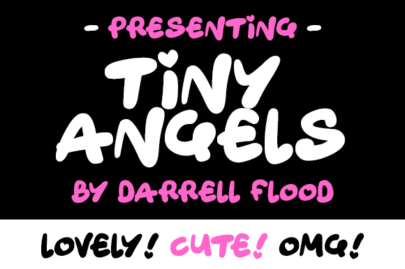 Tiny Angels Font for Family-Friendly Campaigns